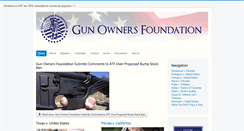 Desktop Screenshot of gunowners.com